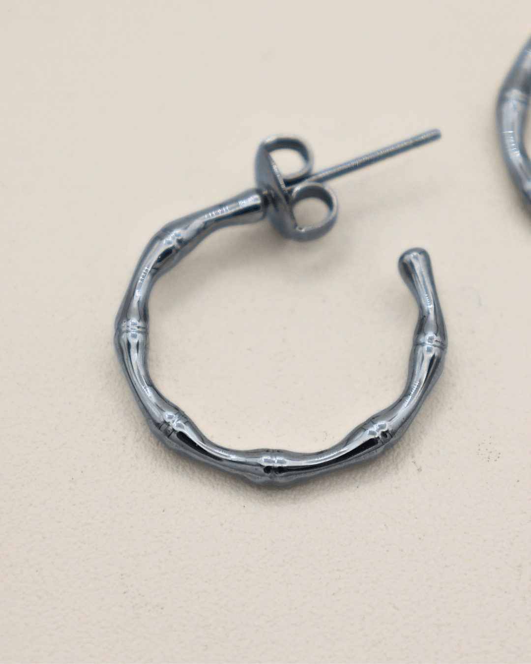 Bamboo Texture Hoops - SMOLL republic