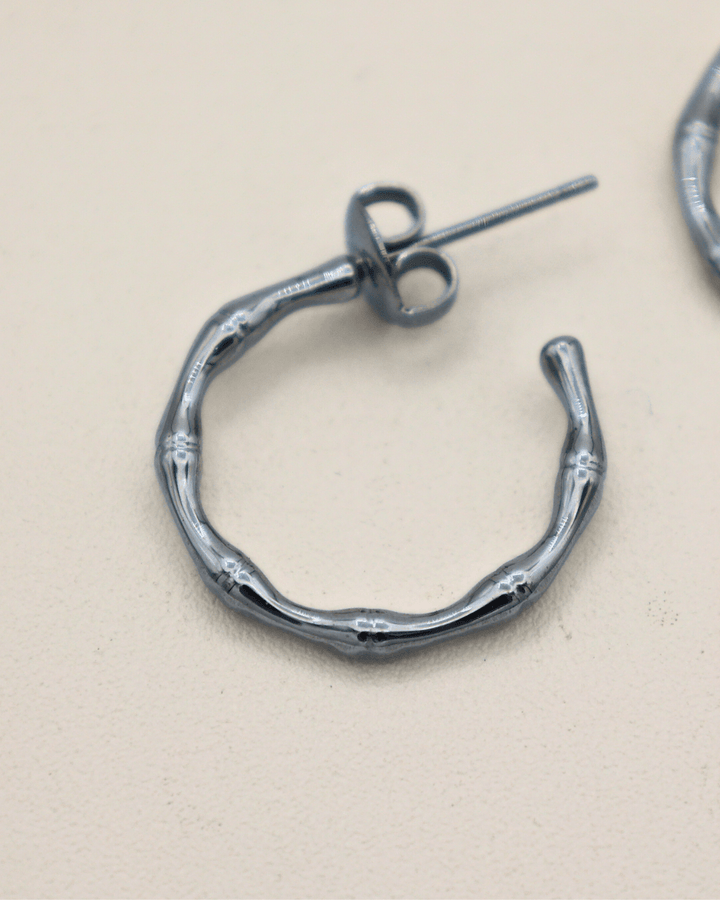 Bamboo Texture Hoops - SMOLL republic