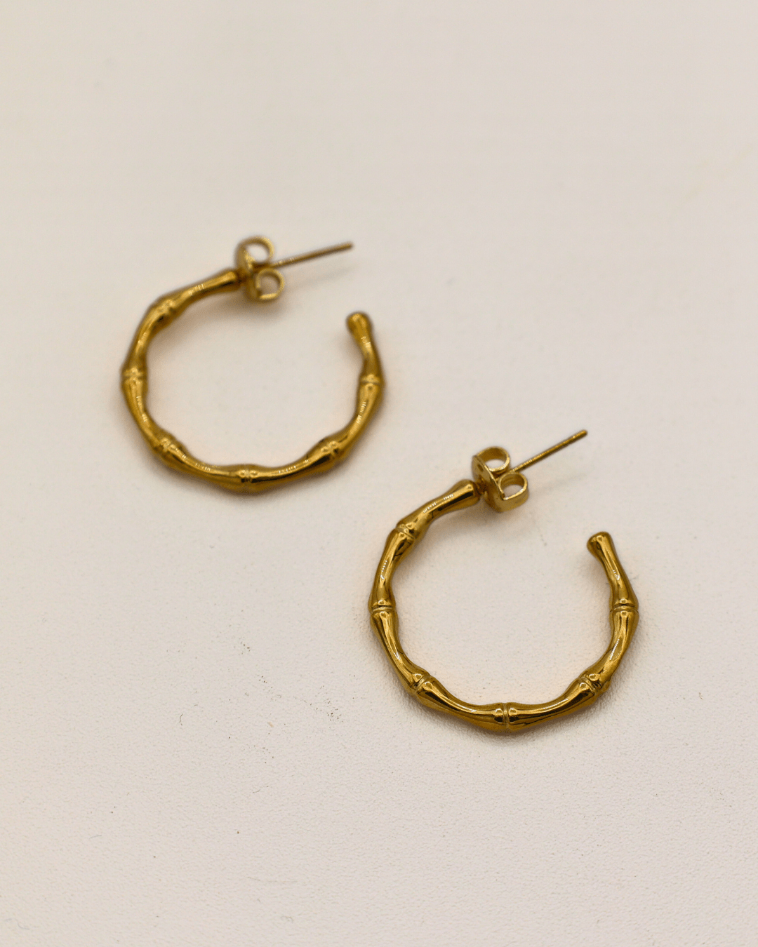 Bamboo Texture Hoops - SMOLL republic