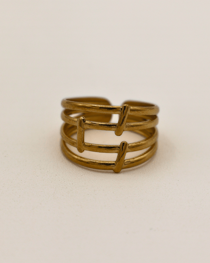 Linear Grid Ring - SMOLL republic