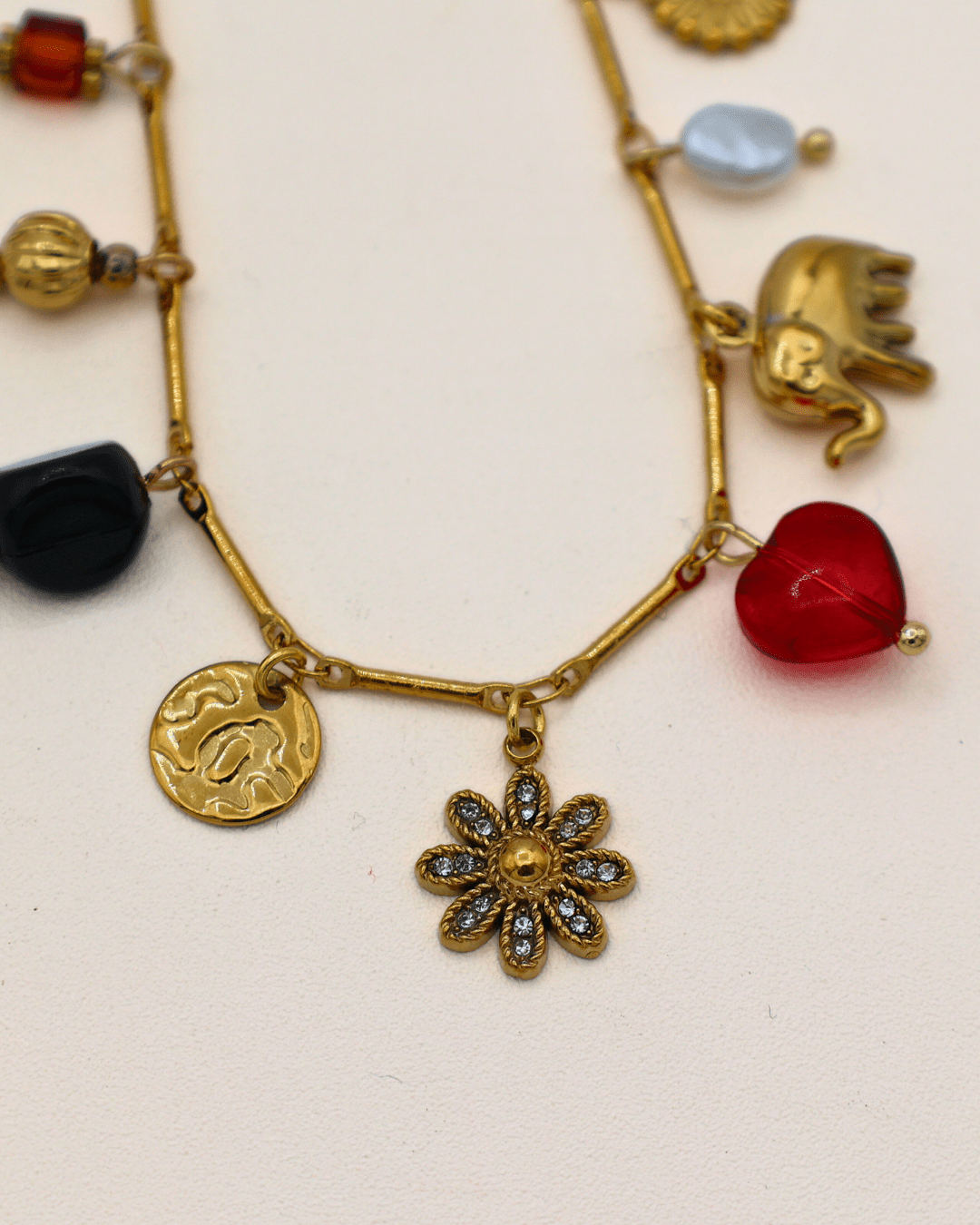 Lucky Daisy Charm Necklace - SMOLL republic