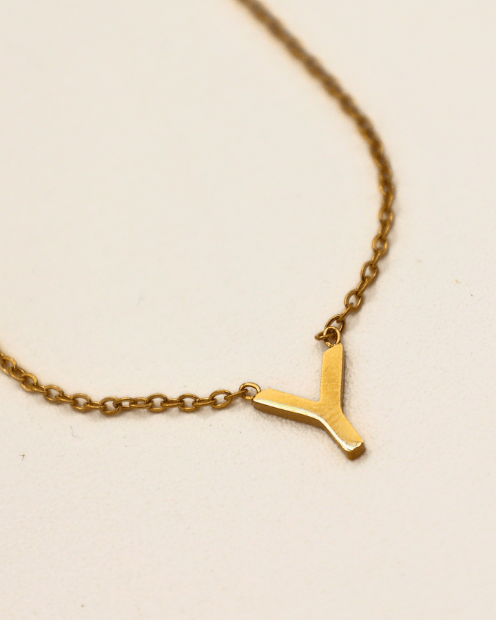 New Classic Letter Necklace - SMOLL republic