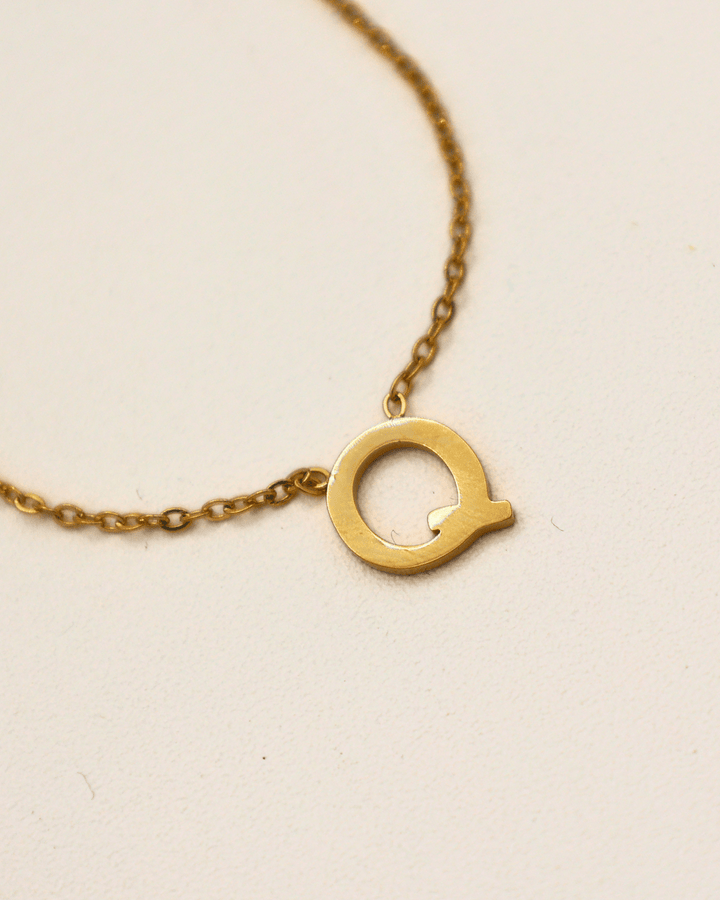 New Classic Letter Necklace - SMOLL republic