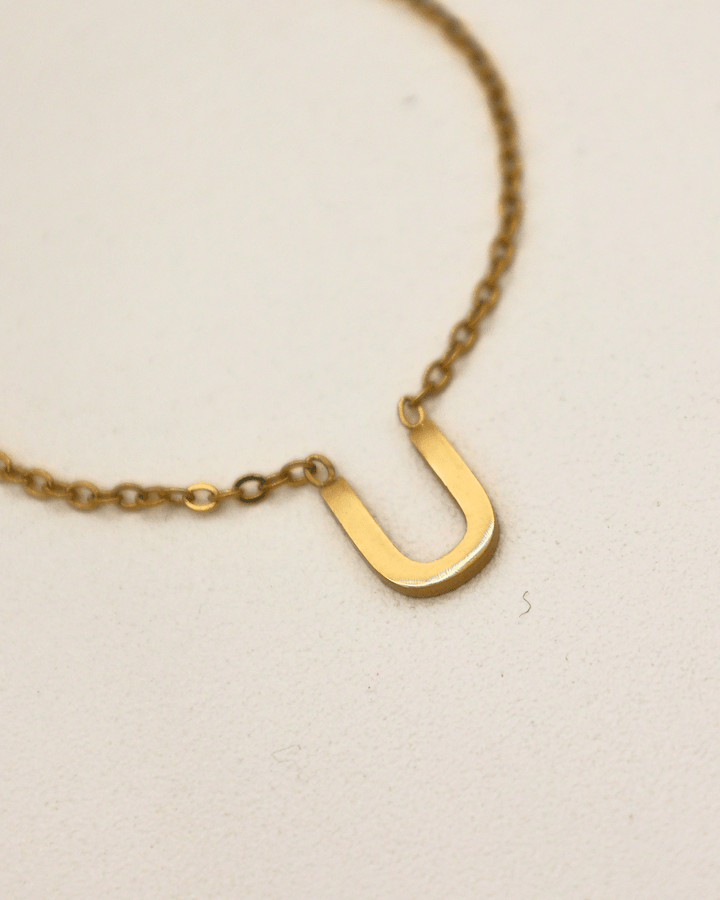 New Classic Letter Necklace - SMOLL republic