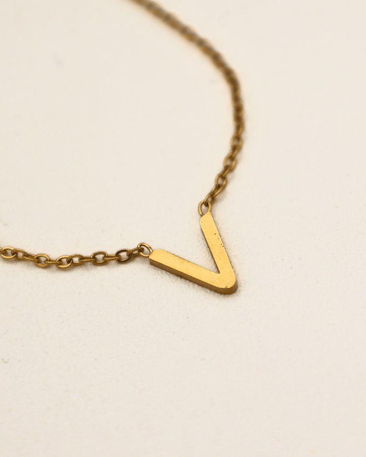New Classic Letter Necklace - SMOLL republic