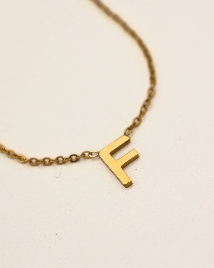 New Classic Letter Necklace - SMOLL republic