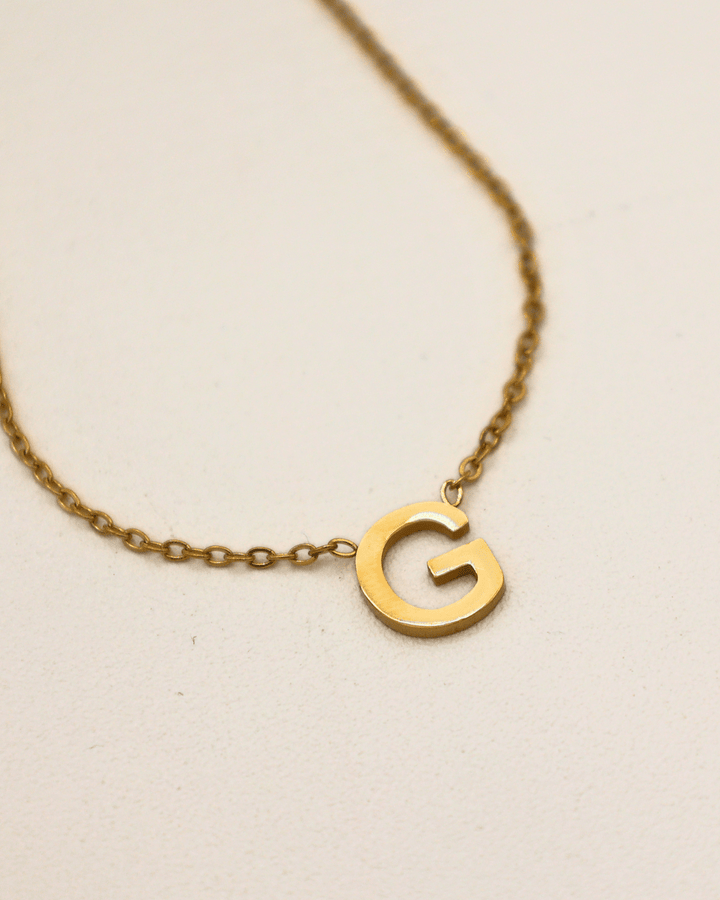 New Classic Letter Necklace - SMOLL republic