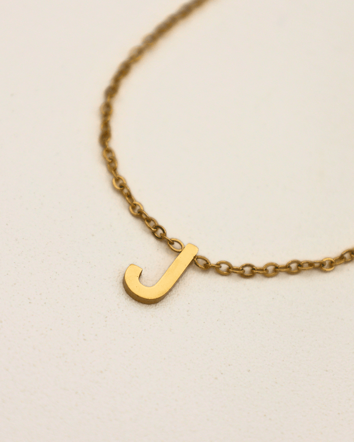 New Classic Letter Necklace - SMOLL republic