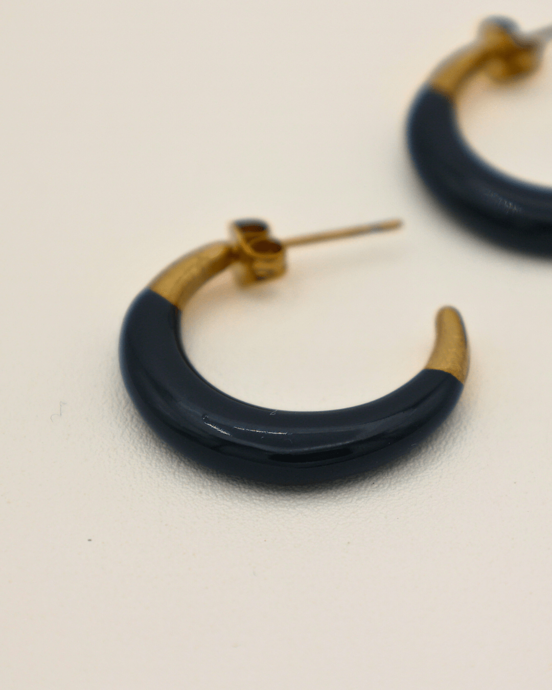 Olive Crescent Hoops - SMOLL republic