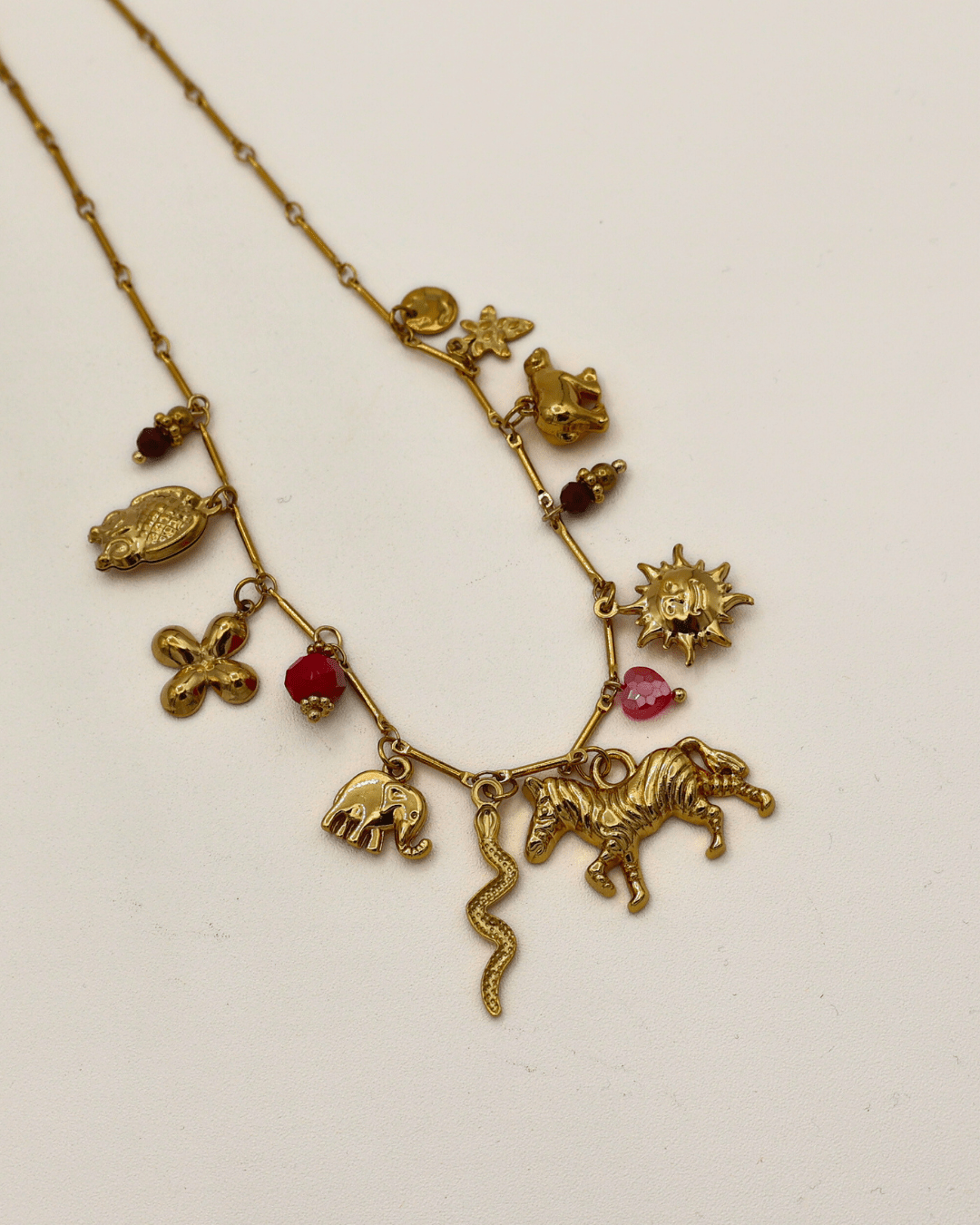 Safari Lucky Charms Necklace - SMOLL republic