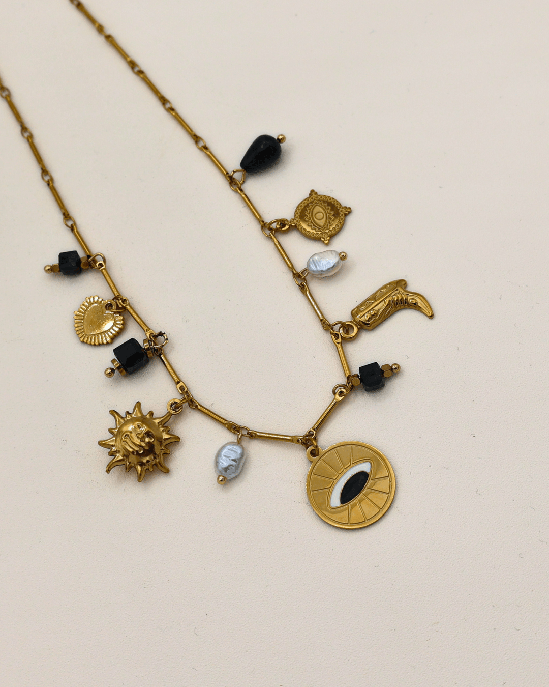 Sunrise Eye Necklace - SMOLL republic