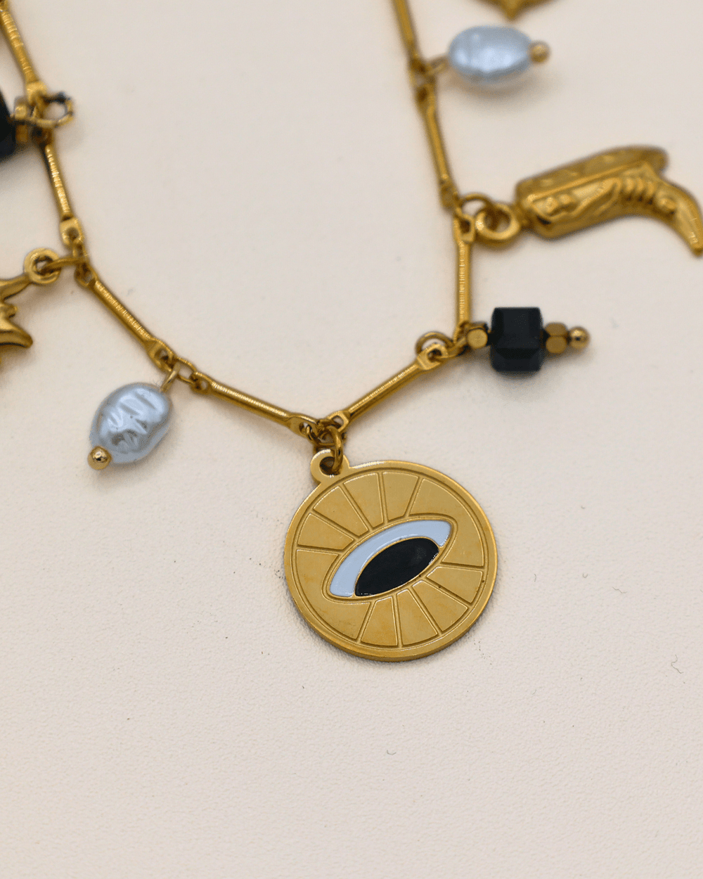 Sunrise Eye Necklace - SMOLL republic