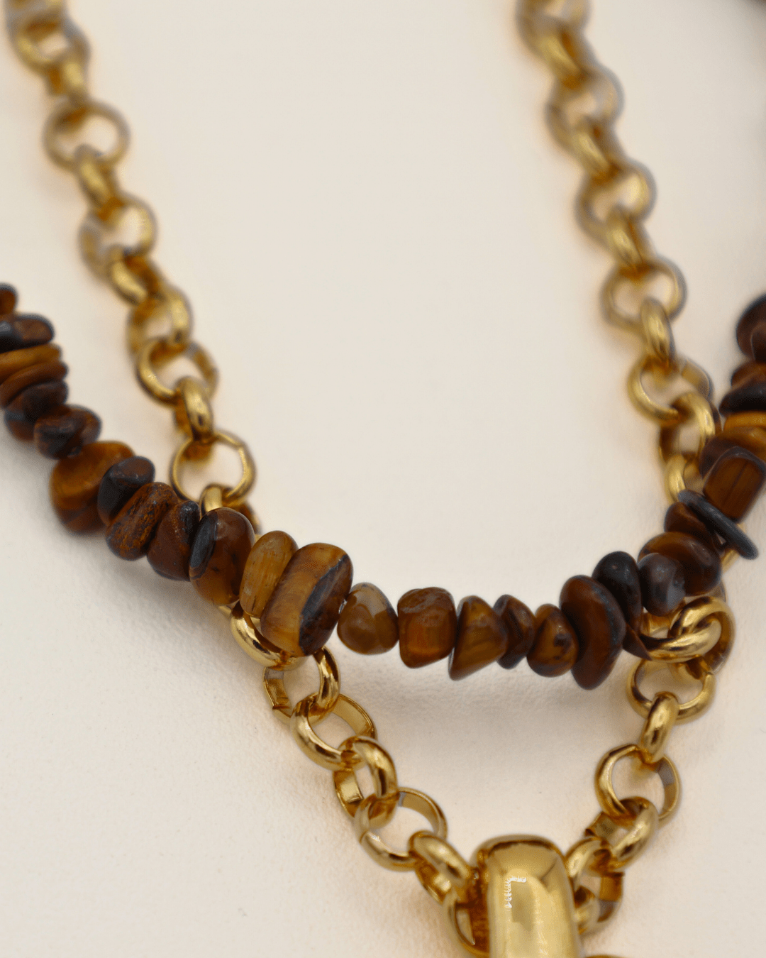 Tiger Orbit Duo Necklace - SMOLL republic