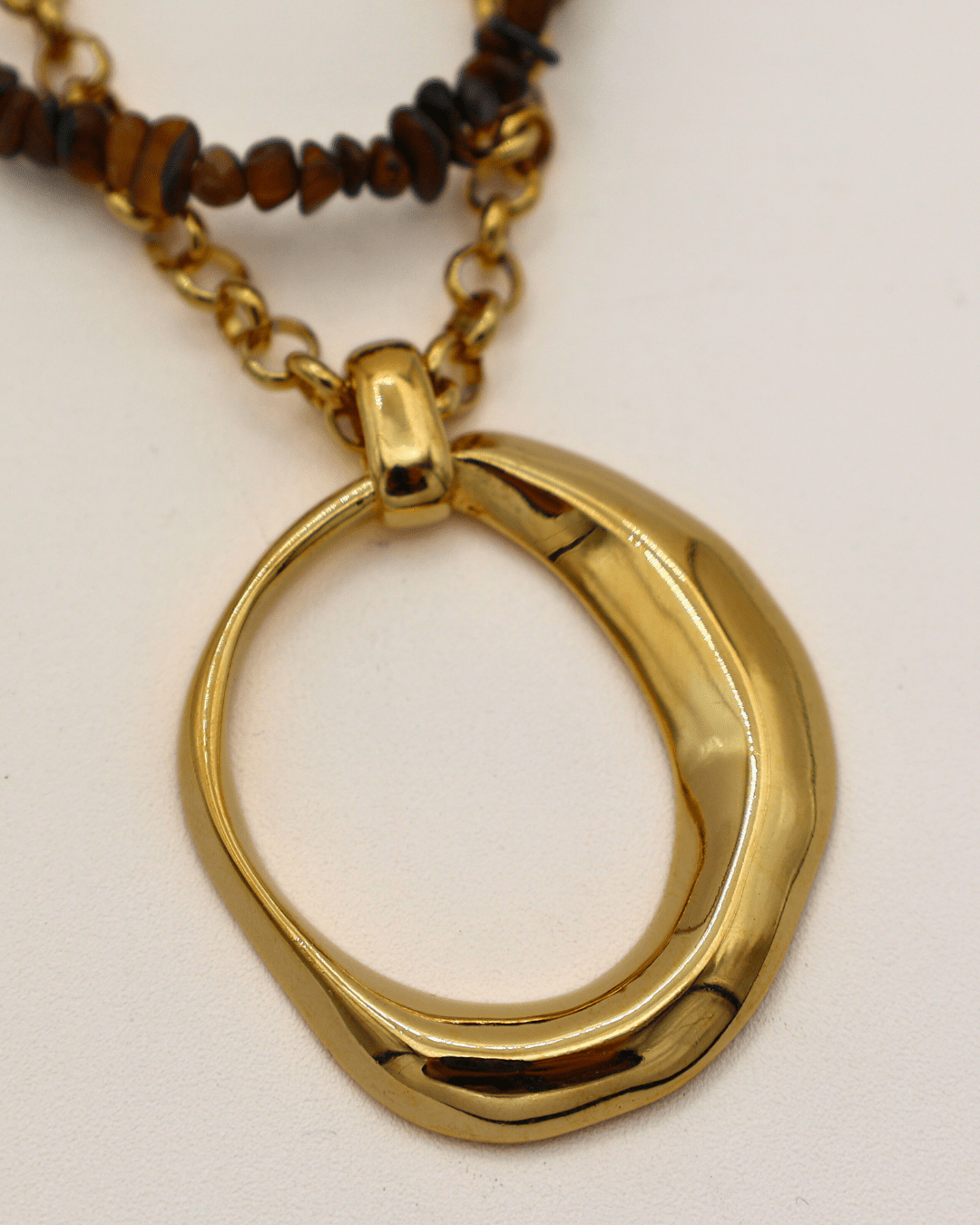 Tiger Orbit Duo Necklace - SMOLL republic