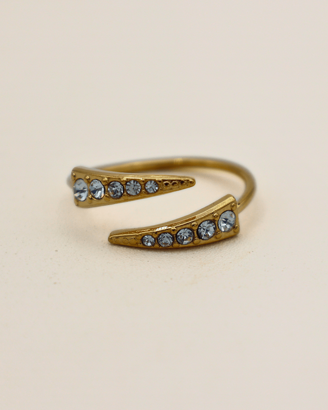 Twin Spike Pavé Ring - SMOLL republic