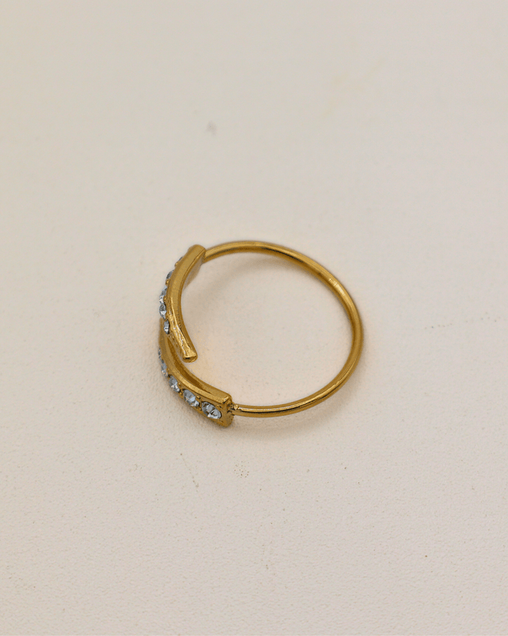 Twin Spike Pavé Ring - SMOLL republic