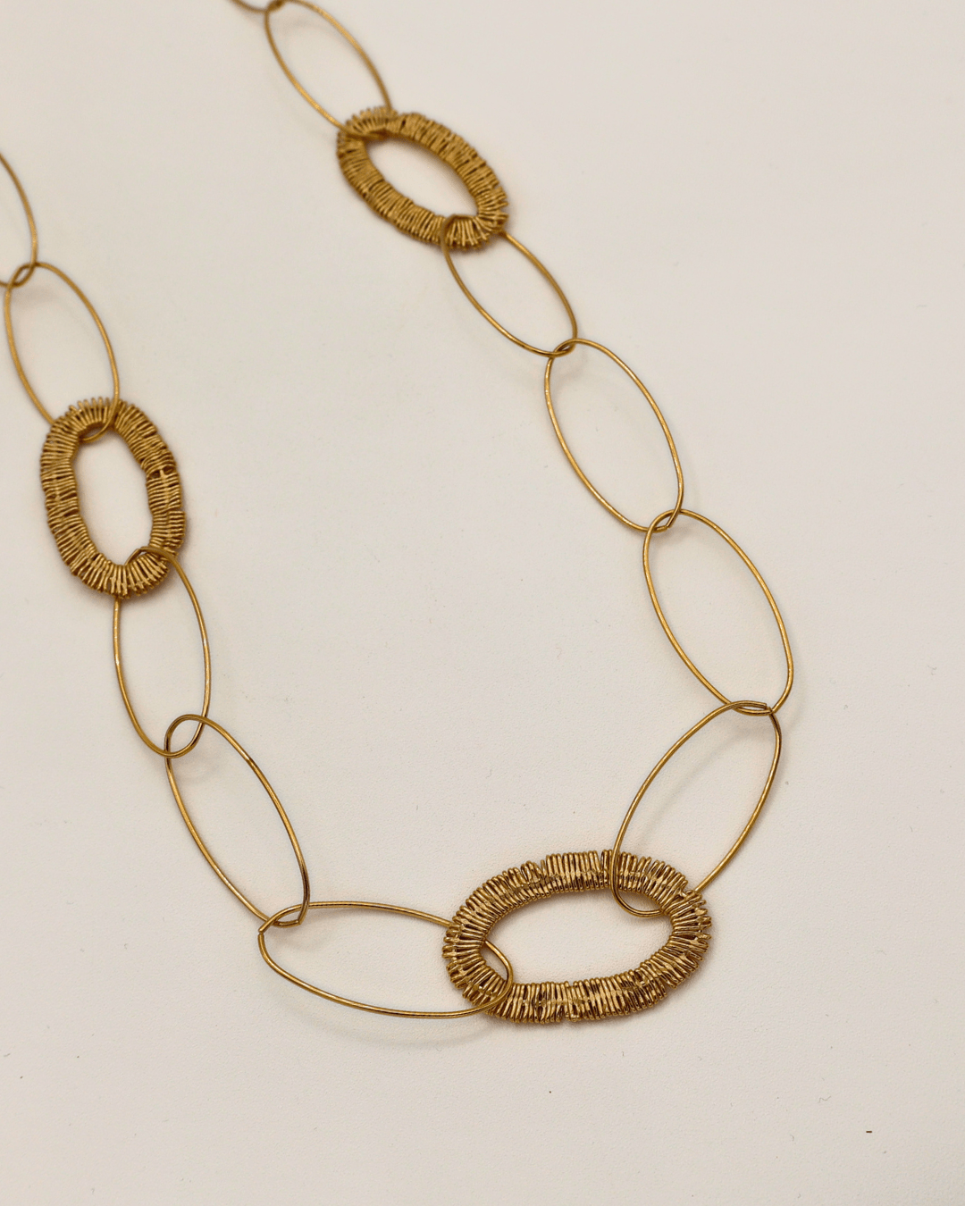 Woven Links Necklace - SMOLL republic