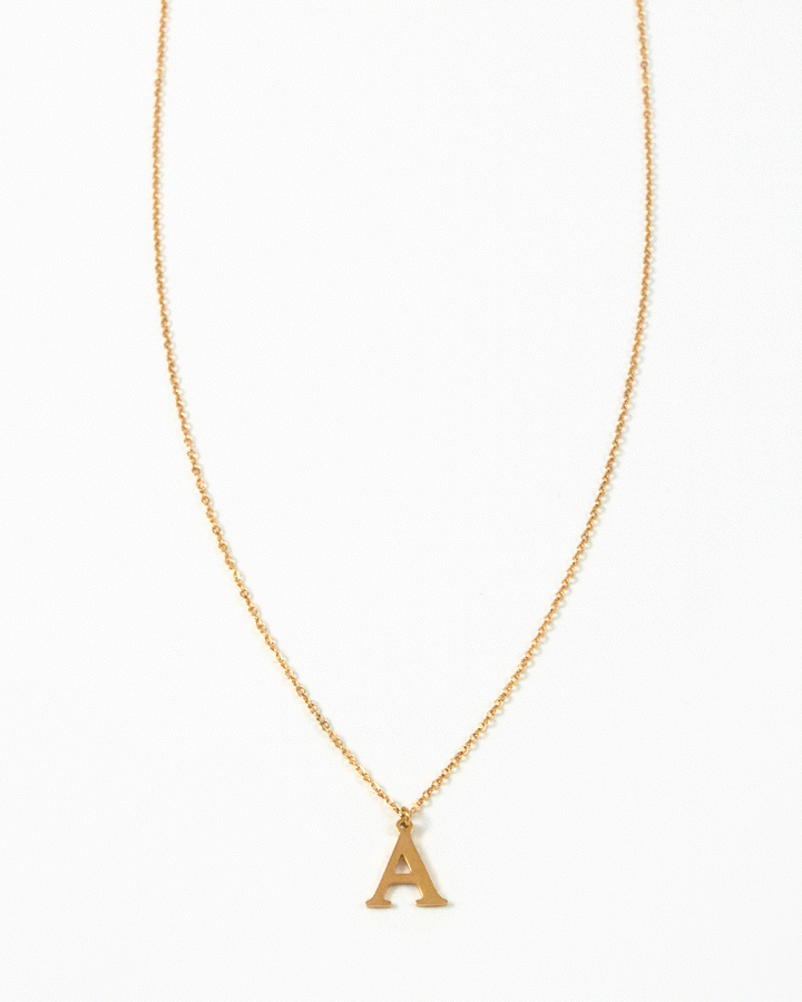 Collar Simple Letter - SLOW republic