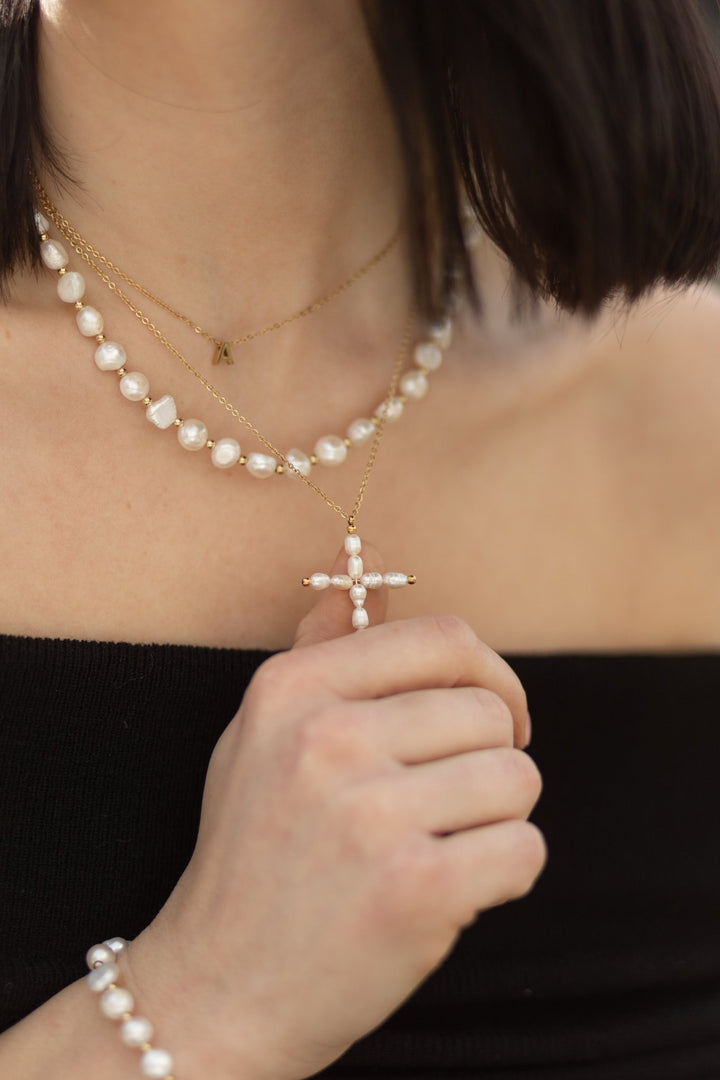 Serene Cross Necklace - SMOLL republic